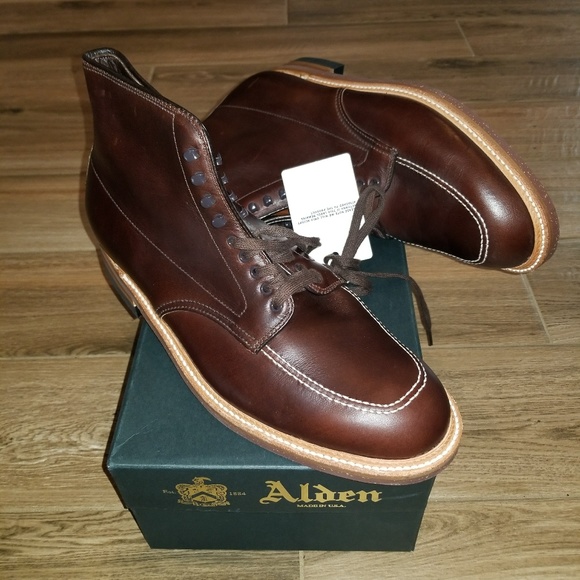 Alden Other - Alden Indy 403 Leather Lace Up Ankle Boot